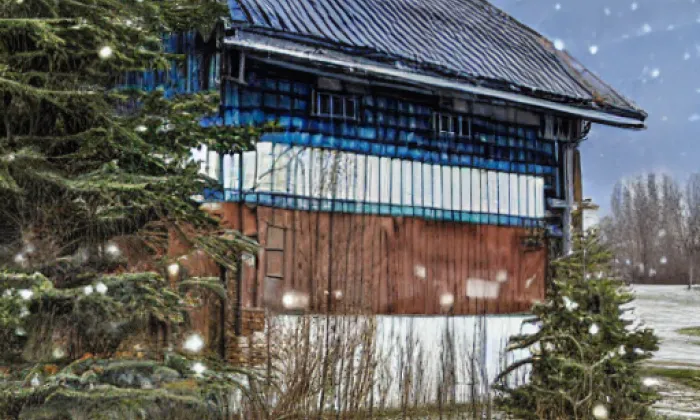 Mužákův statek – winter
