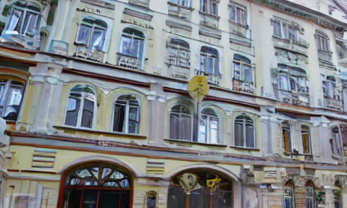 Musconský palác – akvarel