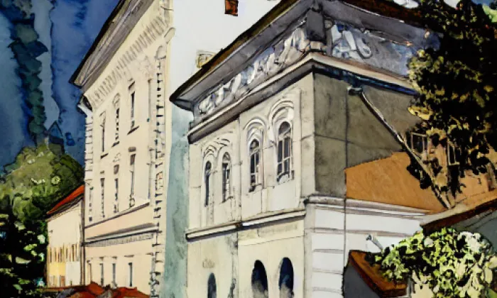 Muzeum Českého ráje v Turnově – akvarel
