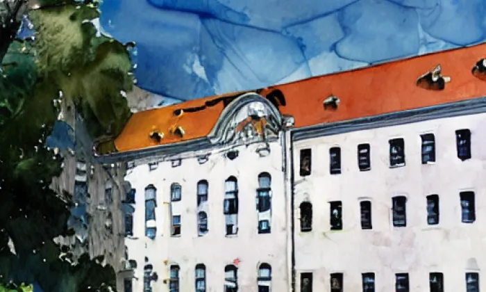 Muzeum starobrněnského opatství – akvarel