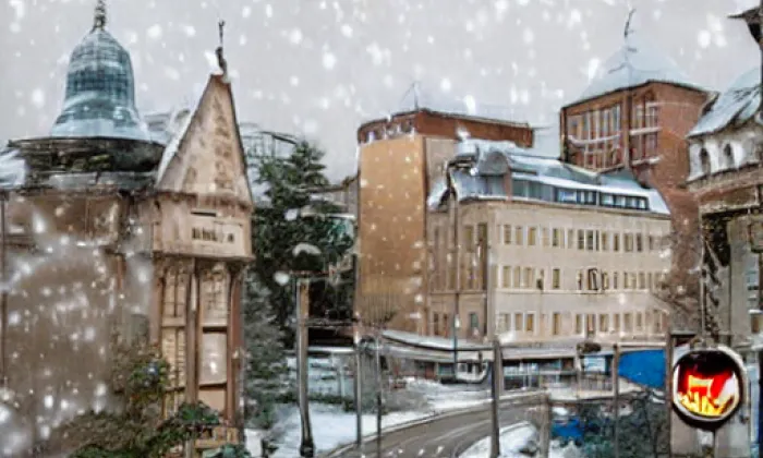 Náhon – winter