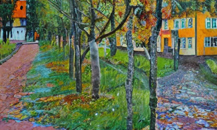 náměstí Družby – autumn