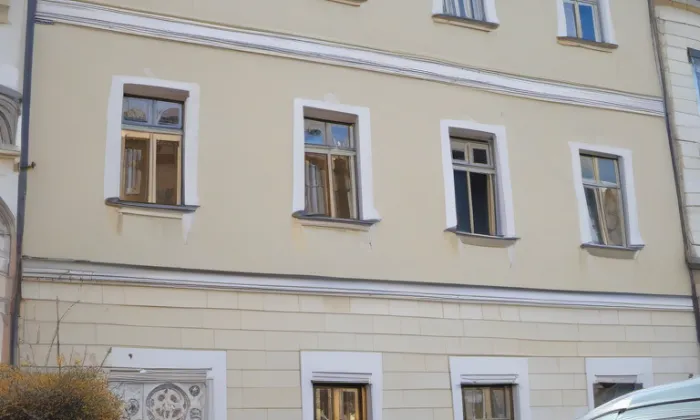 Náměstí Krále Jiřího z Poděbrad 28 – iluminace
