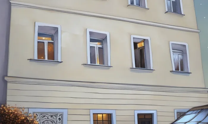 Náměstí Krále Jiřího z Poděbrad 28 – noc