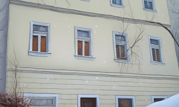 Náměstí Krále Jiřího z Poděbrad 28 – winter