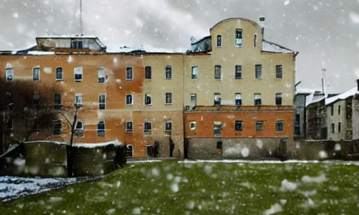 Národní dům (Prostějov) – winter