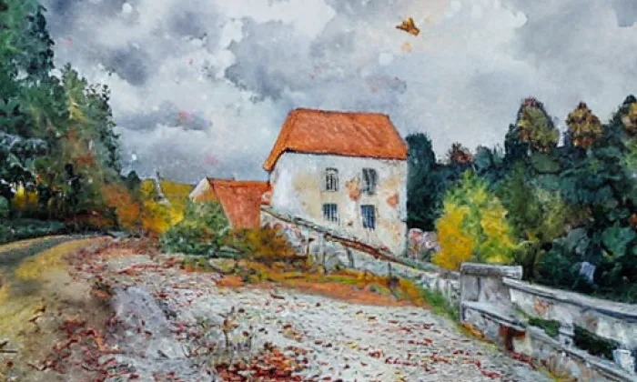 Národní hřbitov Terezín – autumn