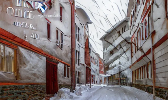 Na Můstku – winter