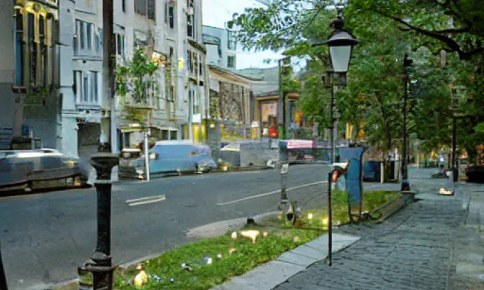 Na Václavce – noc