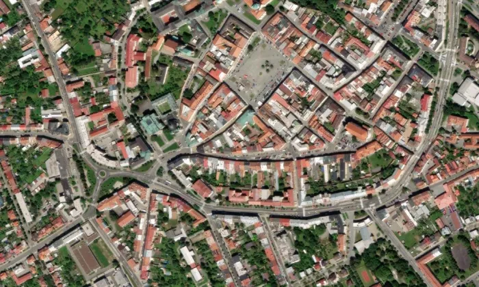 Nadsklepí – letecký pohled