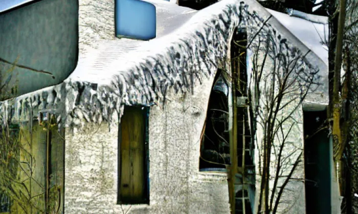 Noční přechod, památník partyzánského hnutí – winter