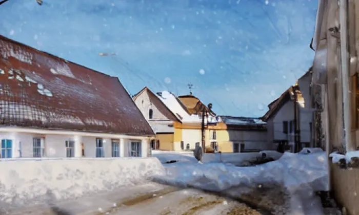 Nová a Kovářská Ulice – winter