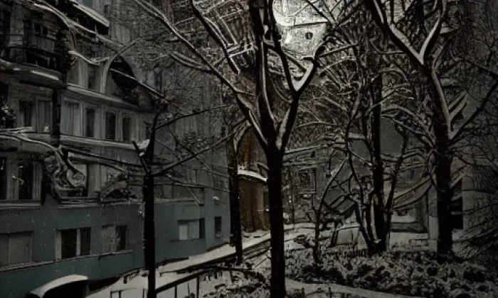 Nové Dvorce – winter