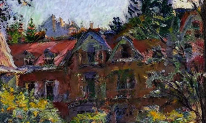 nový hřbitov v Lidicích – jaro