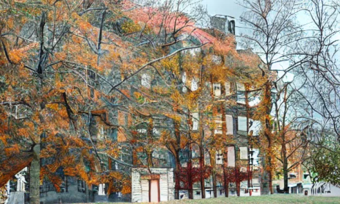 Nový hrad (Olomučany) – autumn