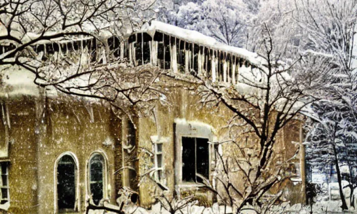 Nový hrad (Olomučany) – winter