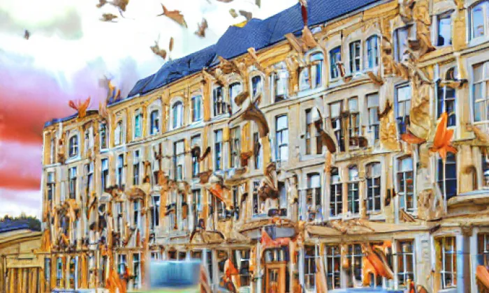 Nový královský palác – autumn