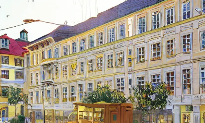 Nový královský palác – summer