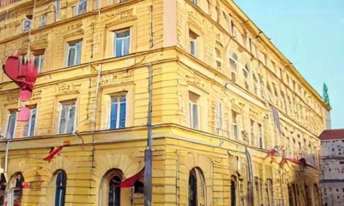 Nový Pachtovský palác – akvarel