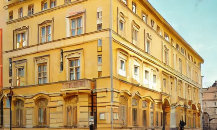 Nový Pachtovský palác – zima