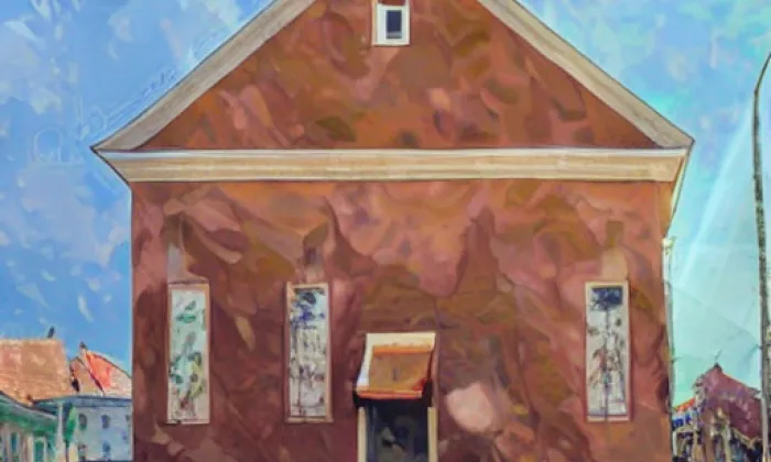 Nová synagoga v Milevsku – spring