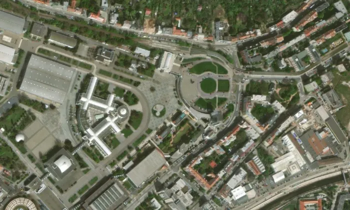 Nový věk – letecký pohled