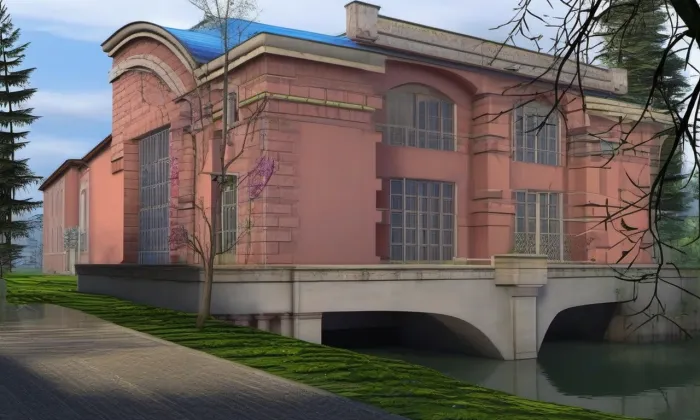 nová vodní elektrárna Háj – spring