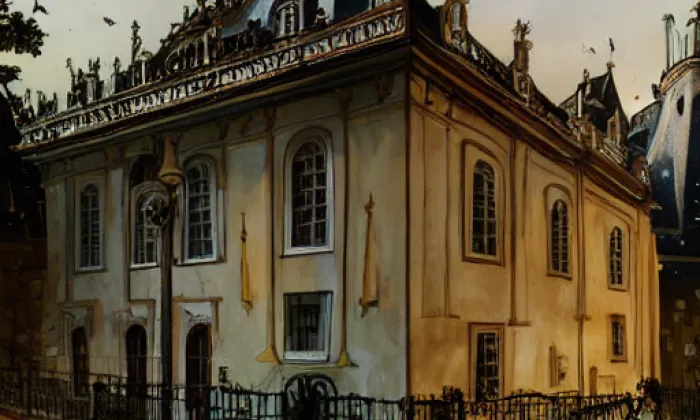Nový zámek Chocenice – noc