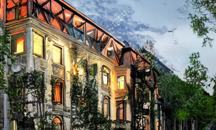 Nový zámek Libějovice – noc