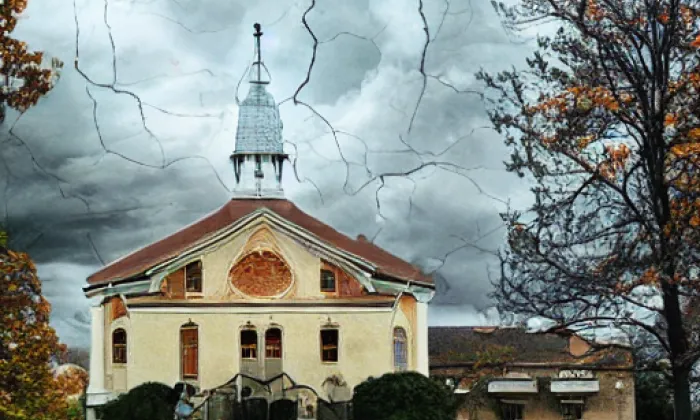 Nový zámek Velké Březno – podzim
