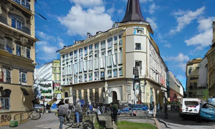 Novosady (Kroměříž) – akvarel