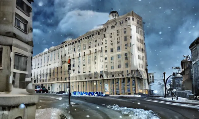 Novosady (Kroměříž) – zima