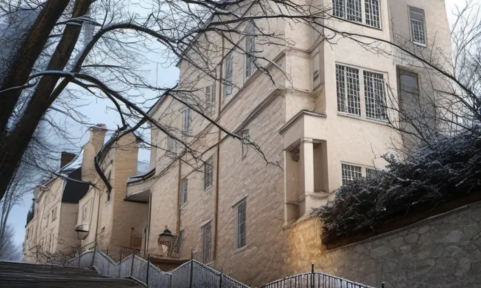 Nuselské schody – winter