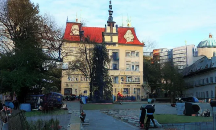 Ořechov (zámek) – autumn