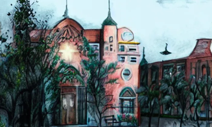 Ořechov (zámek) – noc