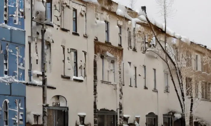 Okresní dům v Hradci Králové – winter