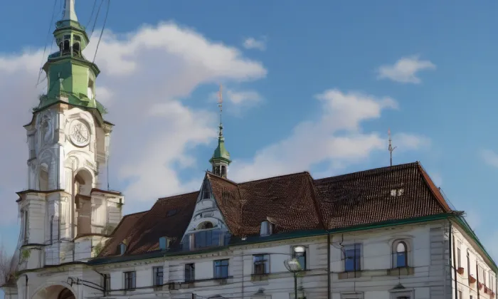 Olomoucká radnice – jaro