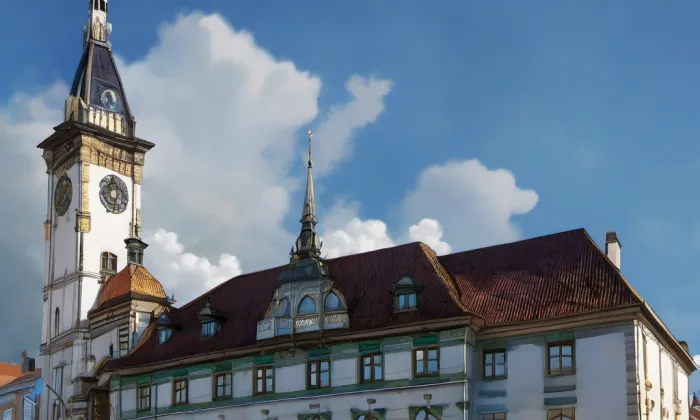Olomoucká radnice – léto