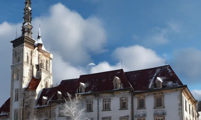 Olomoucká radnice – zima