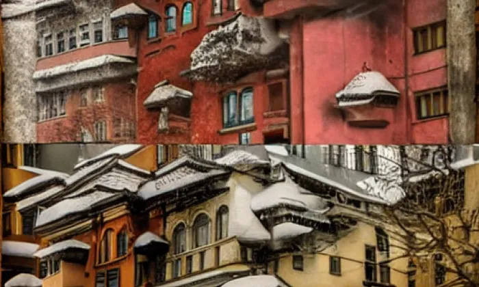 Oltářní křídla z Roudník – winter