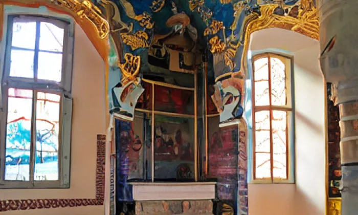 Opatská kaple svatého Vavřince (Kladno) – zima