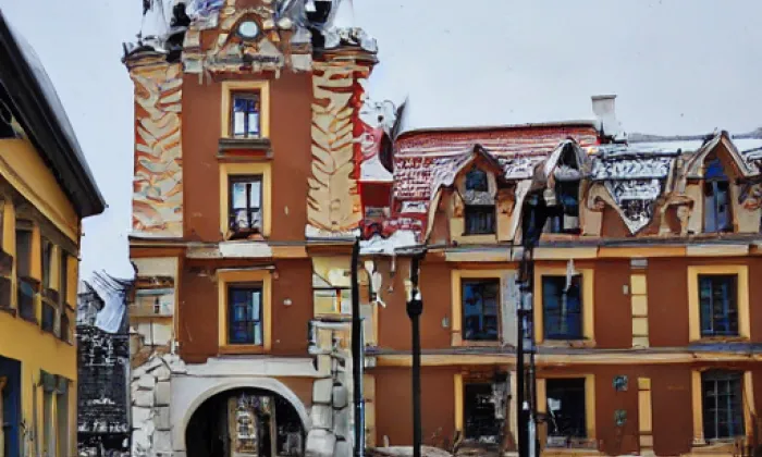 Ostrov – winter
