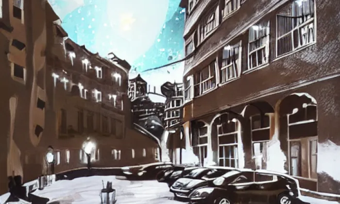 Ostrovní (Praha 1) – noc