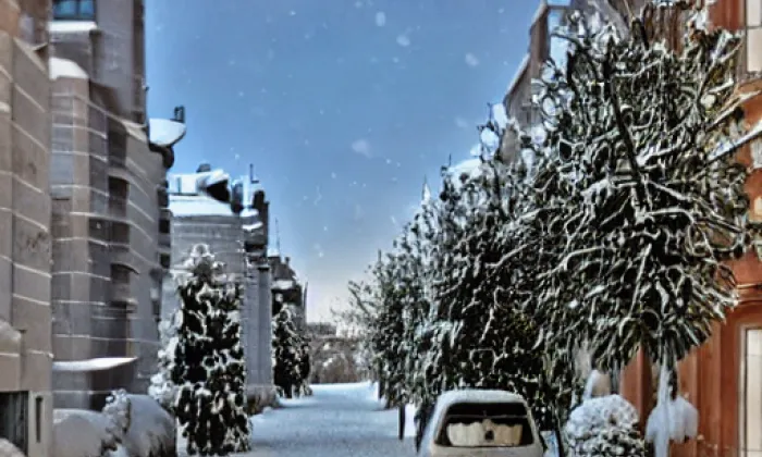 Přeštická – winter