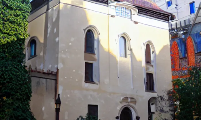 Přední synagoga – iluminace