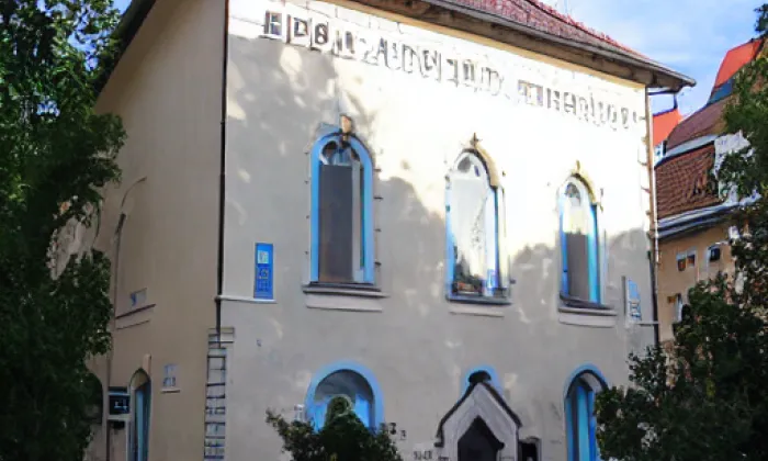 Přední synagoga – winter