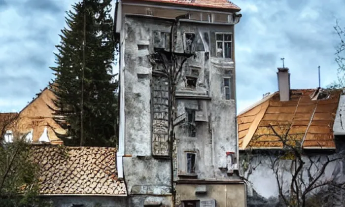 Pašijová cesta v Římově – podzim