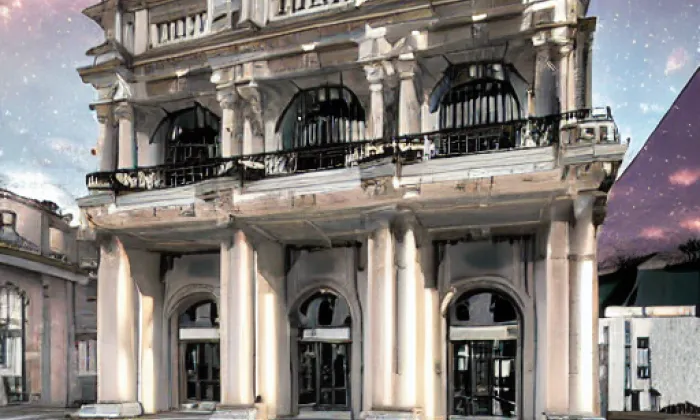 Palác Československé obchodní banky – noc