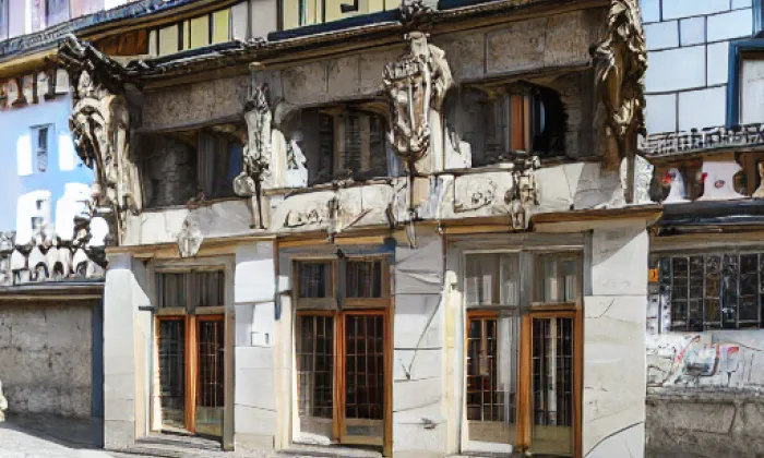 Palác Československé obchodní banky – léto