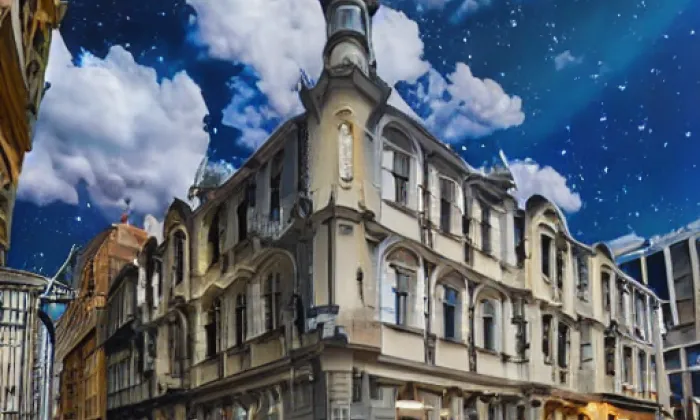 Palác šlechtičen – noc